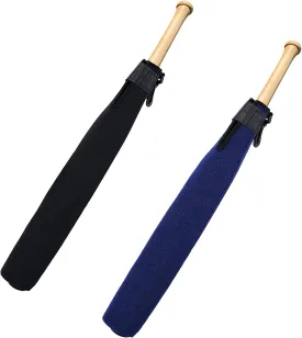 Baseball Bat Sleeve, 2 Pcs Bat Warmer Softball Bat Sleeve Protector Softball Bat Cover, Bat Protector, Training Sleeve for Baseball, Baseball Accessories