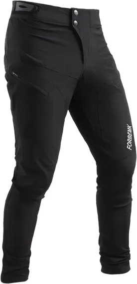 FORBEMK Men's Mountain Bike Cycling Bicycle Riding MTB Pants, Quick-Dry Lightweight Breathable BMX Downhill Bike Pants