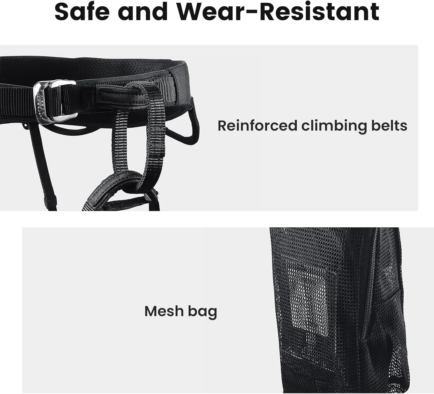KAILAS Airo Rock Climbing Harness Men Mountaineering Tree Ice Climbing Women Half Body Safety Belt Rappelling