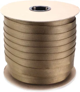 Rock-N-Rescue Professional Grade Nylon Tubular Webbing - Heavy-Duty 1-inch, Rescue Equipment for Mountaineering Rappelling Arborist Safety Gear, Firefighting and Rescue Gear