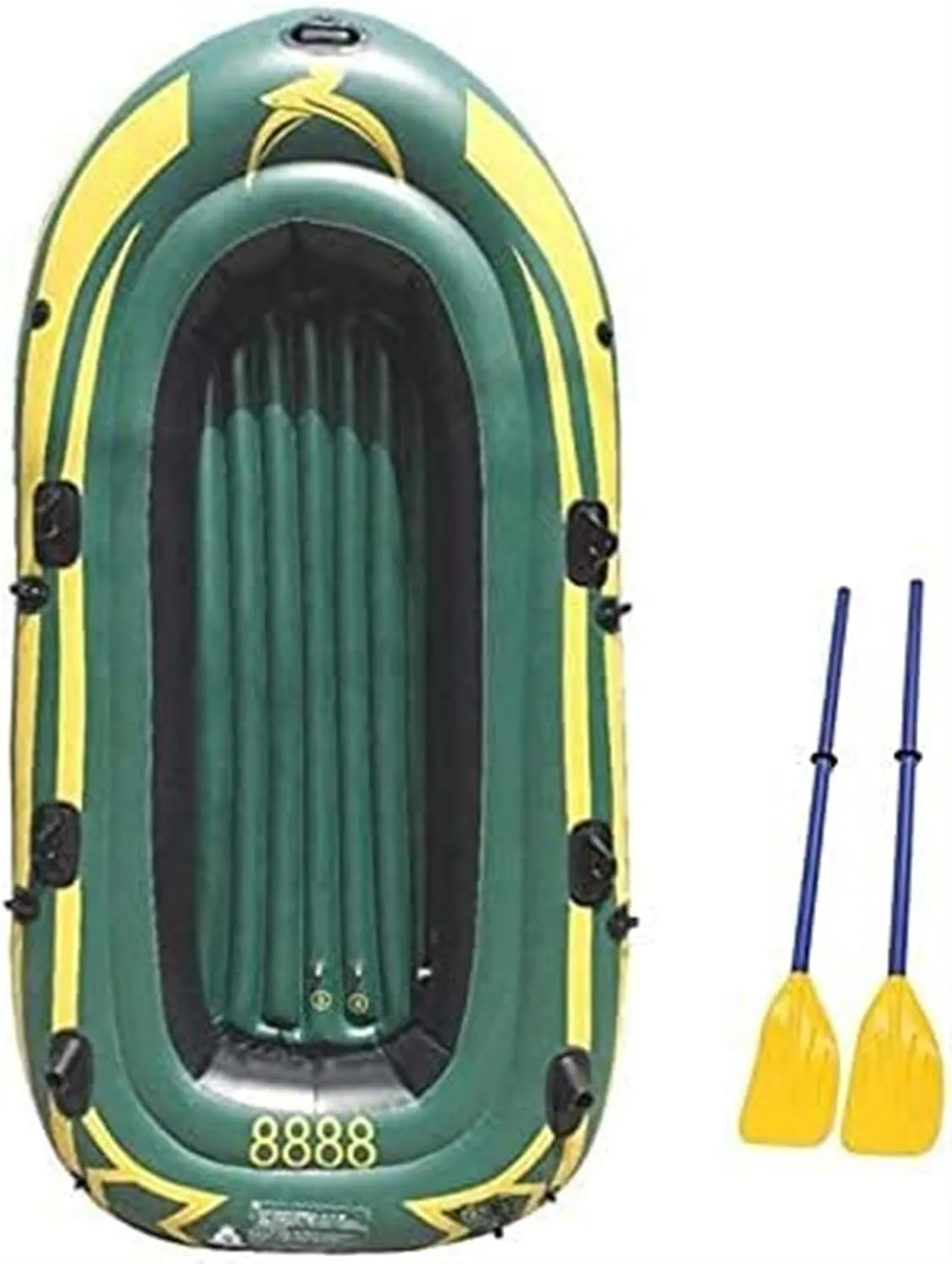 TEmkin Adult Inflatable Kayak Water Sports 4 Person Rubber Boat Fishing Boat Inflatable Boat Kayak Hovercraft Inflatable Boat